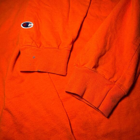 Vintage Champion Brand Florida Gators T Shirt Mens Size M Orange Long Sleeve - Picture 4 of 6
